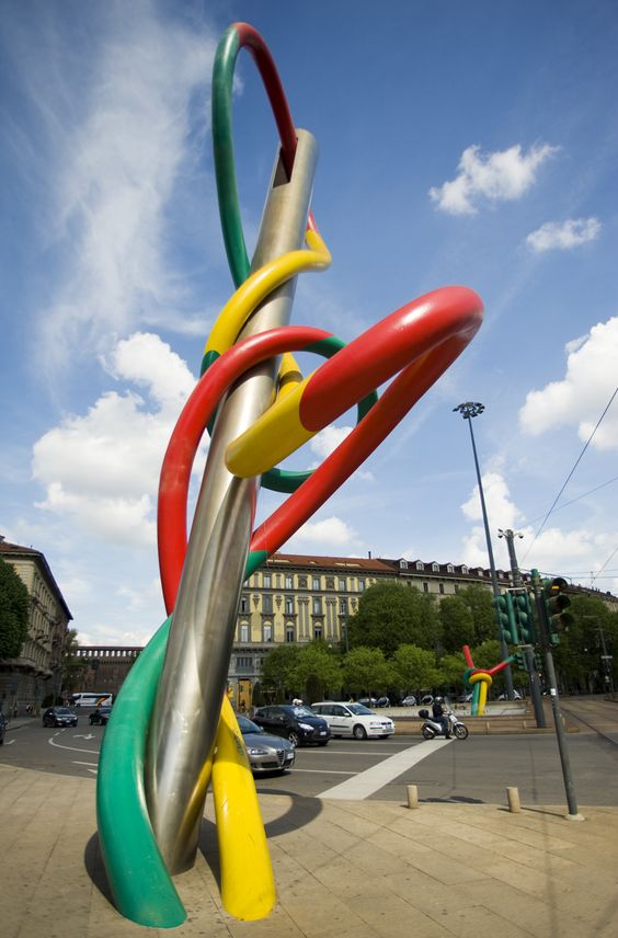 claes oldenburg 1929 la bicyclette ensevelie