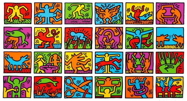 RETROSPECT  Keith Haring - 1989 - Arte Contemporanea