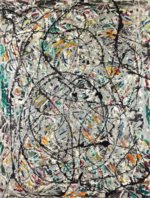 Sentieri ondulati - Jackson Pollock - 1947- Arte contemporanea