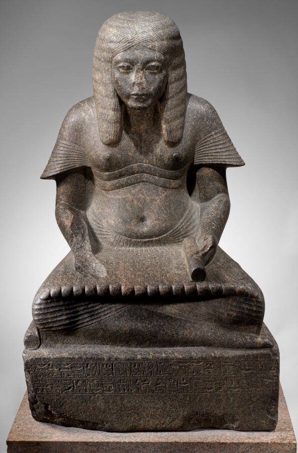 HAREMHAB  RAFFIGURATO COME SCRIBA - Nuovo Regno, Dinastia  XVIII - Arte egizia