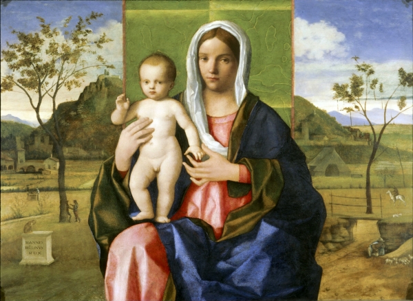 MADONNA CON IL BAMBINO - Giovanni Bellini - 1510 - Rinascimento