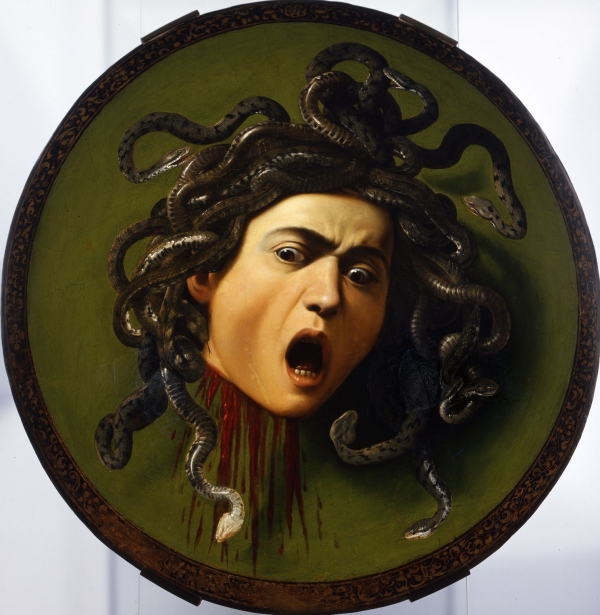 TESTA DI MEDUSA - Caravaggio - 1597-