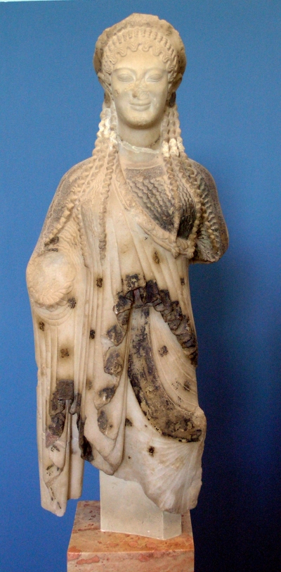 KORE DI CHIO - VI sec. a.C. - Arte greca